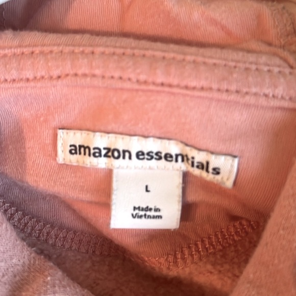 Large Pink Amazon Essential Sweatshirt Hoodie - Picture 3 of 4